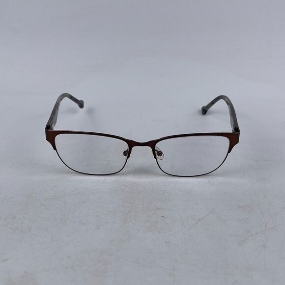 Jonathan Adler‎ JA505 Eyeglasses Frame Unisex Brown Plastic Full Rim 55-18-140 - Picture 2 of 13
